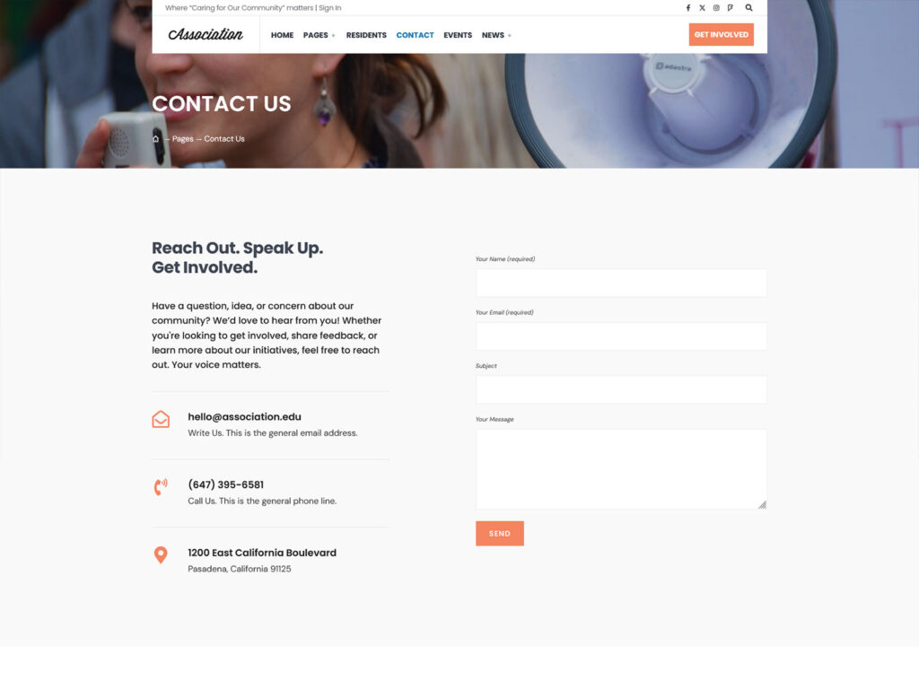 Association - Civic and Third Sector Nonprofit WordPress Theme