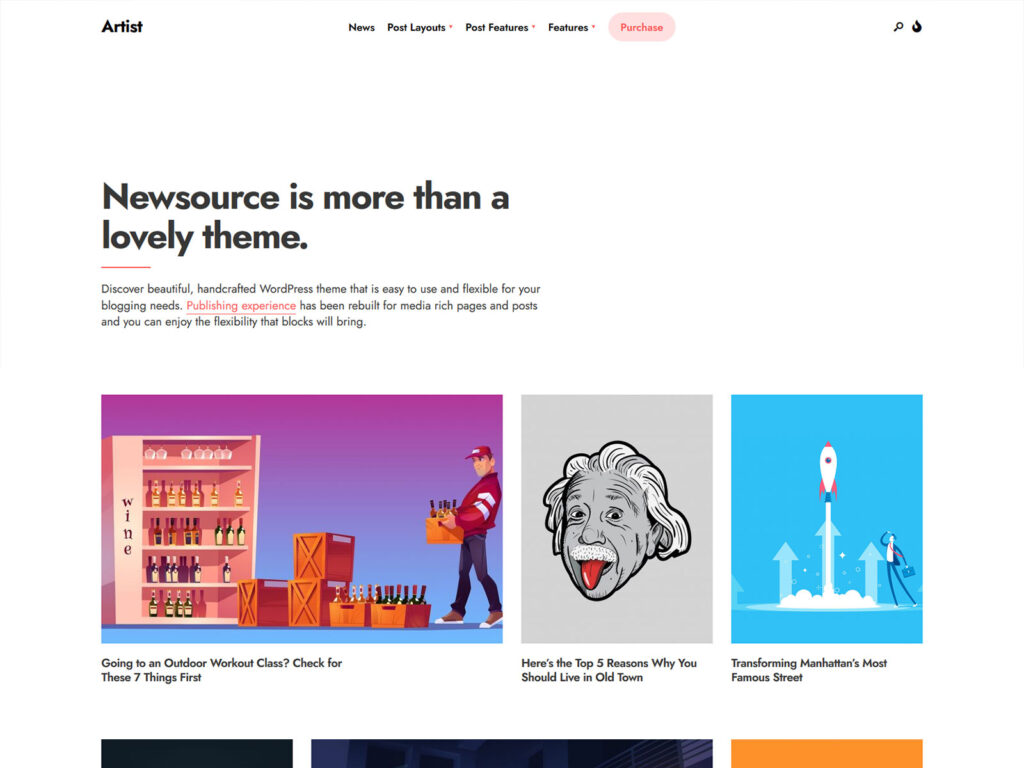 Newsource - Newspaper WordPress Theme