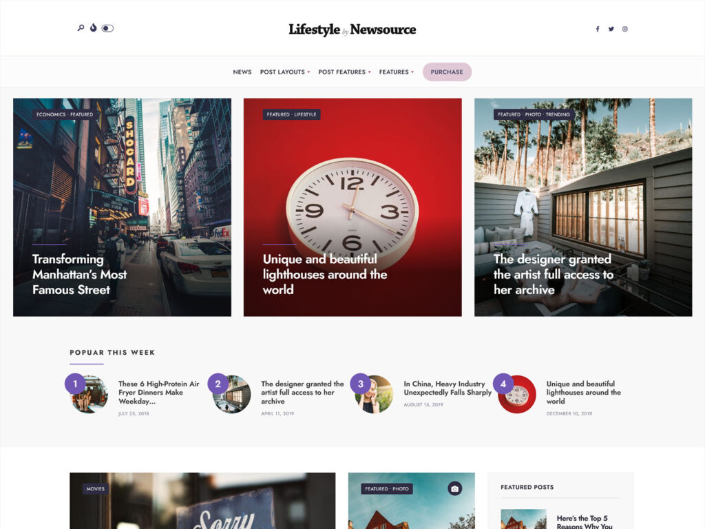 Newsource - Multi-author Blog WordPress Theme